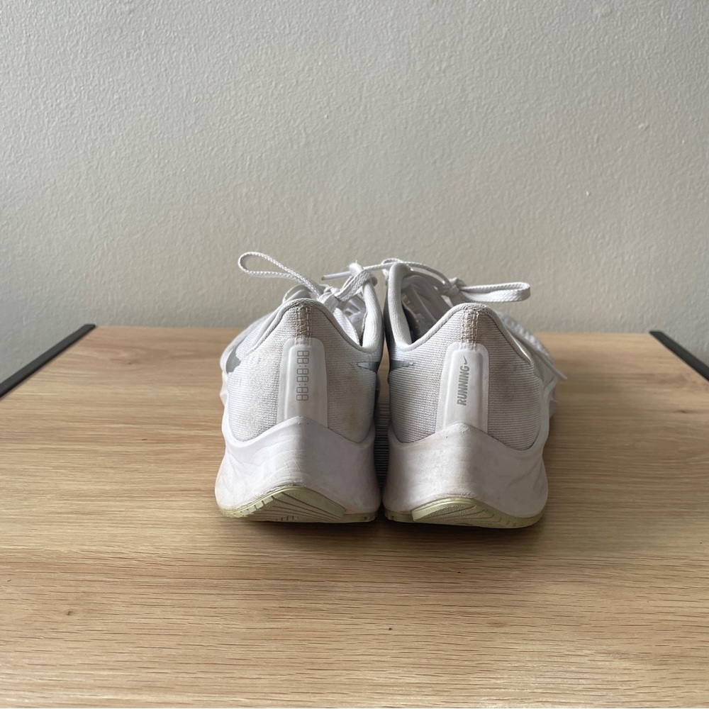 Nike Womens Air Zoom Pegasus 37 BQ9647-101 White Running Shoes Sneakers Size 7.5 - Picture 5 of 9